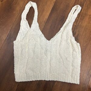 Show Me Your MuMu Ivory Knit Top
